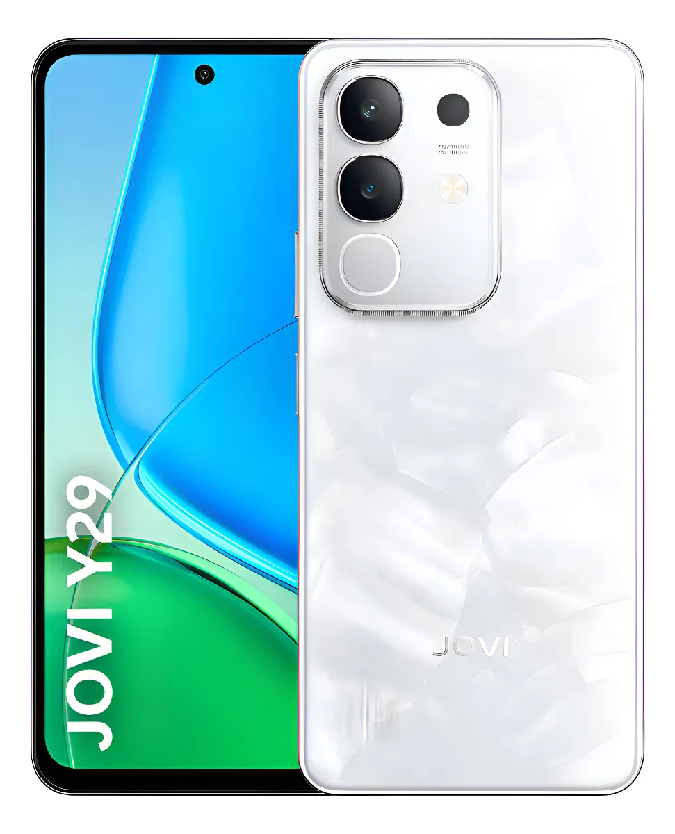 Smartphone JOVI Y29 256gb, 8+8gb Ram Turbo, Câmera 50mp, Snapdragon 685, Bateria 6500mah, Carregamento 44w - Branco