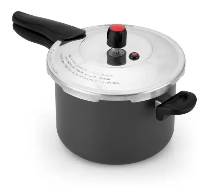 Panela Pressão Fechamento Externo 4.5L Antiaderente Alegrete