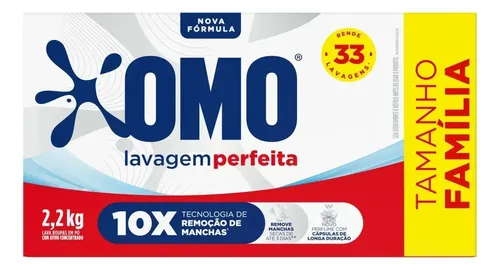 Sabão Em Pó Omo Lavagem Perfeita 2.2kg
