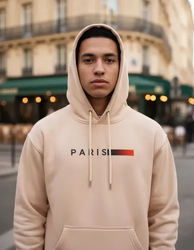 Moletom Paris Unissex Estampa Minimalista Flanelado Algodão