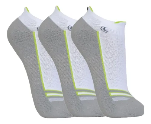 Kit 3 Pares Meia Lupo Dry Cano Curto Alta Performance Sport