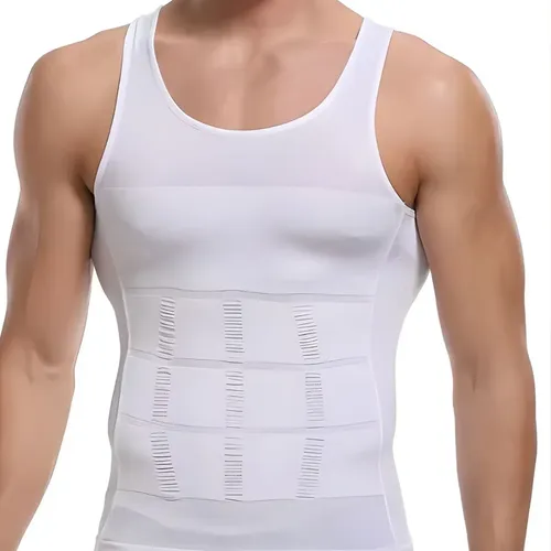 Cinta Regata Modeladora Masculina Colete Redutor Postura Top