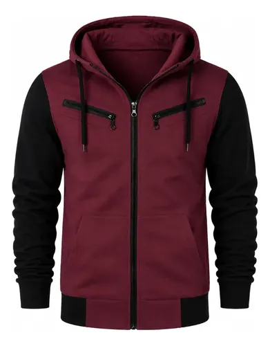 Casaco De Moletom Blusa De Frio Masculino Roupa Com Ziper