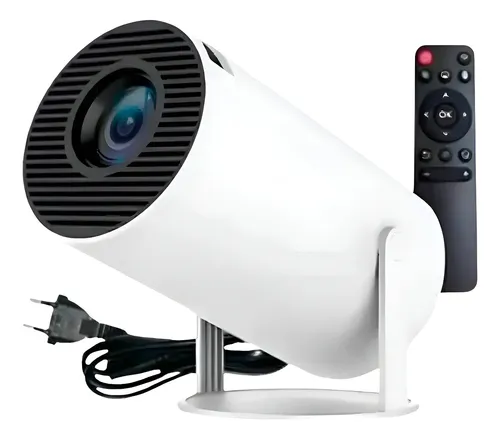 Projetor Hy300 4K HD Android 11 Wi-Fi Bluetooth Portátil 150''