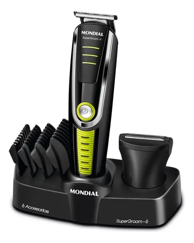 Aparador de Pelos Super Groom 06, Mondial 6W BG-04