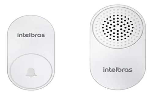 Campainha Cik 102 Sem Fio Sem Bateria Branco Intelbras