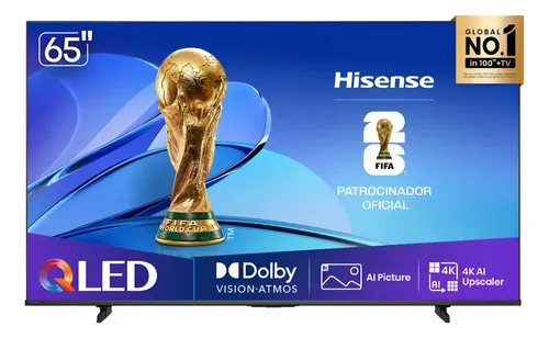 Hisense Smart TV UHD 4K QLED 65 Polegadas 65Q6QV com HDR10+