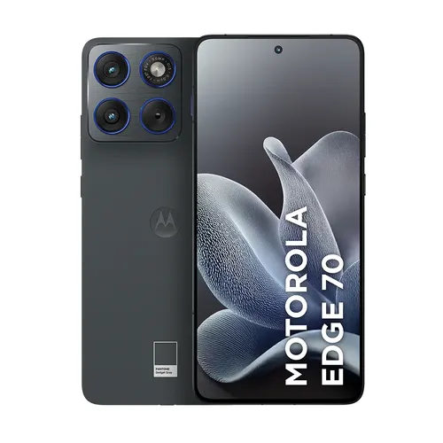 Smartphone Motorola Edge 70 5g - 256gb 24gb (8gb Ram + 16gb Ram Boost), Ultrafino, 3 Cameras 50mp, Tela 1.5k Extreme Amoled 120hz - Preto