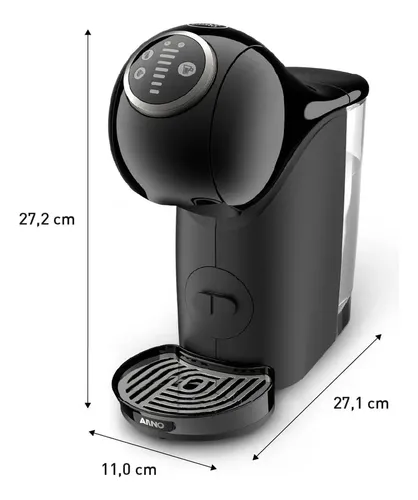 Cafeteira Nescafé Dolce Gusto Arno Genio S Plus Preto Cápsulas