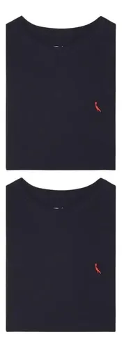 Kit 2 Camisetas Brasa Pica Pau Bordado Reserva