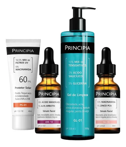 Principia Kit Anti-Manchas Essencial – Rotina Completa Dia e Noite