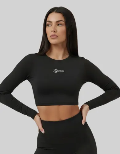 Top Cropped Feminino Manga Longa De Academia Segunda Pele