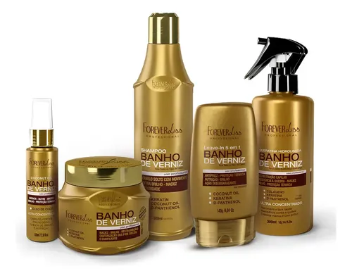 Kit Banho De Verniz Completo Forever Liss