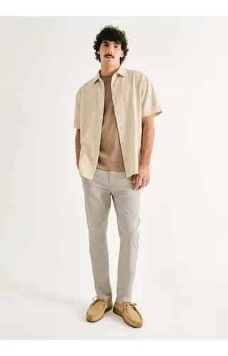 Calça Em Sarja Masculina Chino Hering